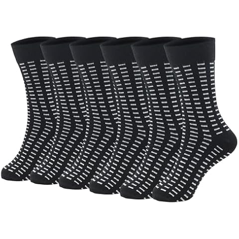 Vintag Cotton Men's Dress Socks 6-Pack Cover
