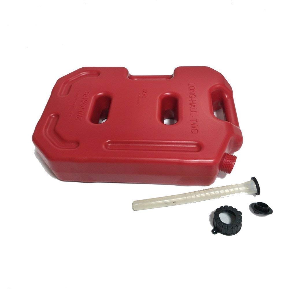 BESTSXMA - Taniche di ricambio per serbatoio di carburante, portatile, per carburante, 2,6 galloni, per serbatoi di gas di riserva, 10 l, colore: rosso