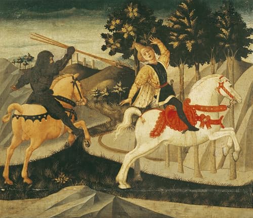 Pintura al óleo sobre lienzo de la obra de Francesco Di Stefano Pesellino 60x90cm