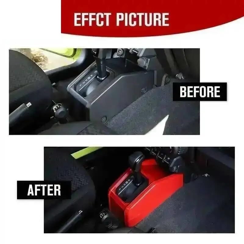 Auto Zierleistenabdeckung Auto-Innenraum-Schalttafelabdeckung Für Suzuki Für Jimny 2019–2025(Red)