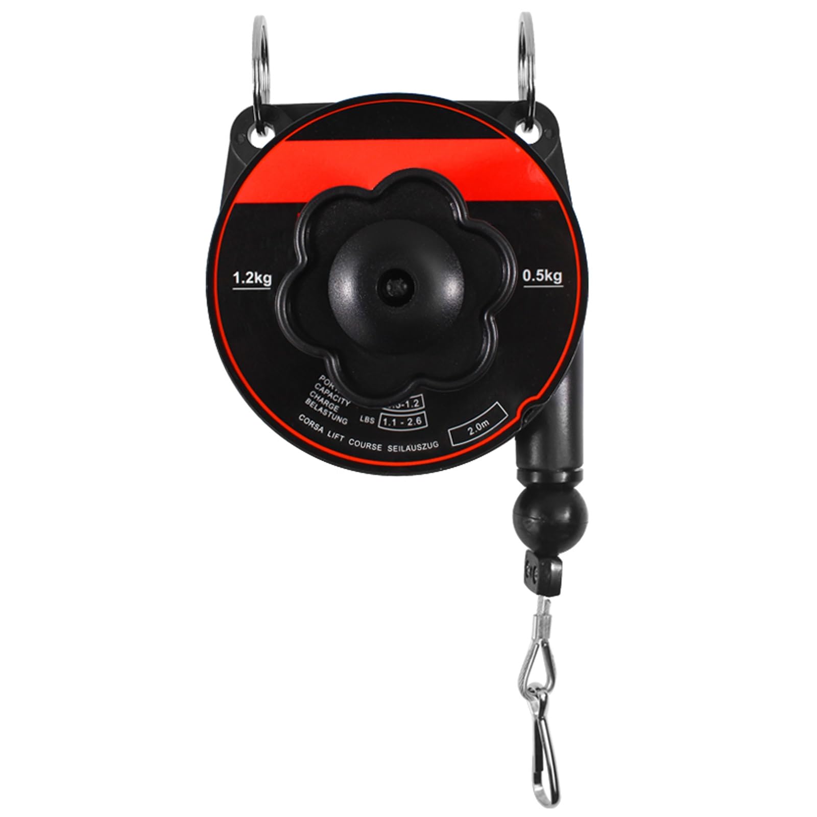 Wprcoqvxl One Color Adjustable Spring Balancer Retractable Tool Holder 0.5-3Kg