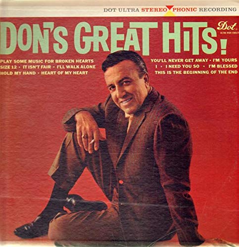 Don Cornell - Don's Greatest Hits - Amazon.com Music