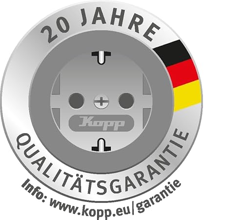 Kopp HK05 - Zwischenrahmen für 50x50 DIN Geräte, Farbe arktisweiß, 10er Pack, 335702008
