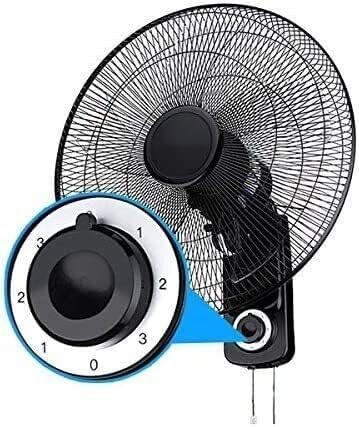 Wall Mounted Industrial Fan, 3-Speed Adjustable Airflow, Quiet Operation, 120° Rotation & 45° Tilt, Suitable for Factory, Commercial, Warehouse, and Farm Use