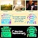 WRAPXPERT Glow in The Dark Permanent Adhesive Vinyl Holographic Iridescent Vinyl Opal White Glow Green for Wrap,Stickers,Decal,Lettering,12