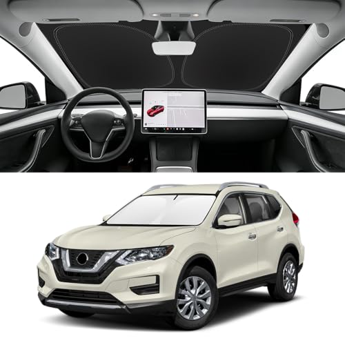 Image of Custom Fit Windshield Sun Shade for Nissan Rogue 2014-2020