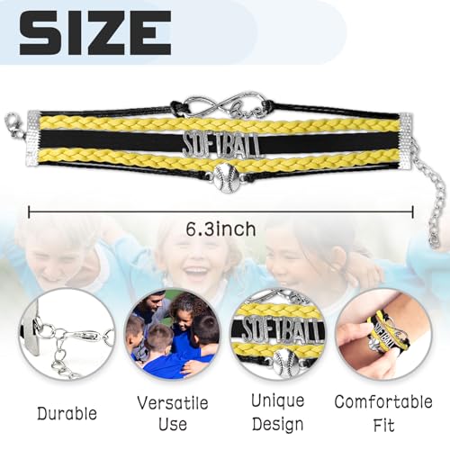 Image of Gymnastics Bracelets for Girls Gifts for Teen Girls,Teams Initial Charm Jewelry,Sport Ballerina Birthday Christmas Gifts