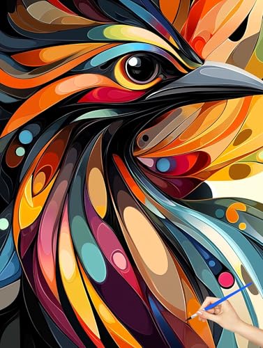 G ۓI hG  Paint by Numbers io[yCg q S DIY Cheerful Painting H| |ph ANLbg l̂߂̃NGCeBuȎ av[g z[ ItBX