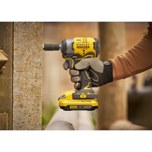 Boulonneuse a chocs 3/8 BRUSHLESS - 18V - 224 Nm, 2800 trs/min, 3500 cps/min - Gamme V20 - STANLEY FATMAX, SFMCF910B-XJ