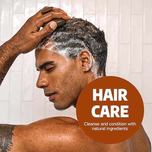 Dr. Squatch Natural Hair Bundle for Men - Healthy, Full Looking Hair - Wood Barrel Bourbon Shampoo (11 fl oz), Wood Barrel Bourbon Conditioner (11 fl oz) - Image 6