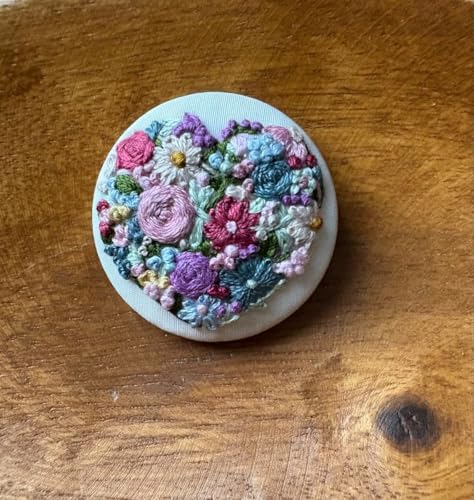 【感謝♡sale】リボン刺繍ブローチ　ハンドメイド　くるみボタン　2個 くるみボタン ブローチ」の人気商品一覧 | 安い商品を通販サイト