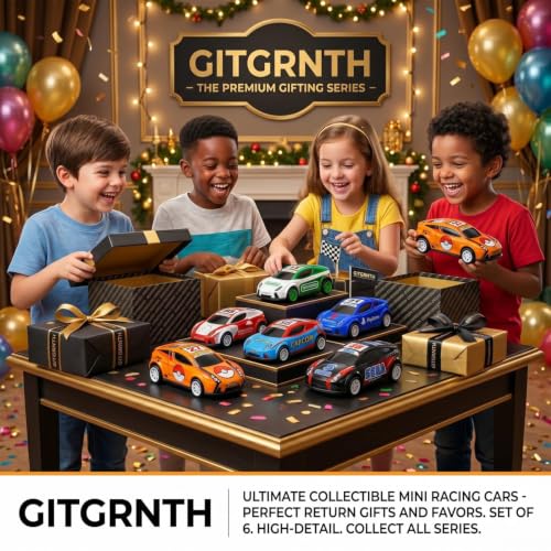 Image of GITGRNTH 3 Pic Mini Die Cast Pull Back Cars, Metal Racing Car Toys for Kids, Small Car Toys for Kids,Friction Powered Vehicle Set for Boys and Girls Age 3+ Birthday Gifts, Return Gifts and Party