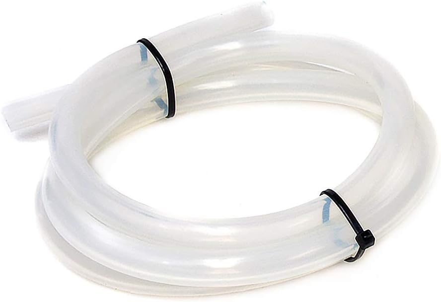 HPS HTSVH95-CLEARx10 Clear 10' Length High Temperature Silicone Vacuum Tubing Hose (40 psi Maxium Pressure, 3/8" ID)