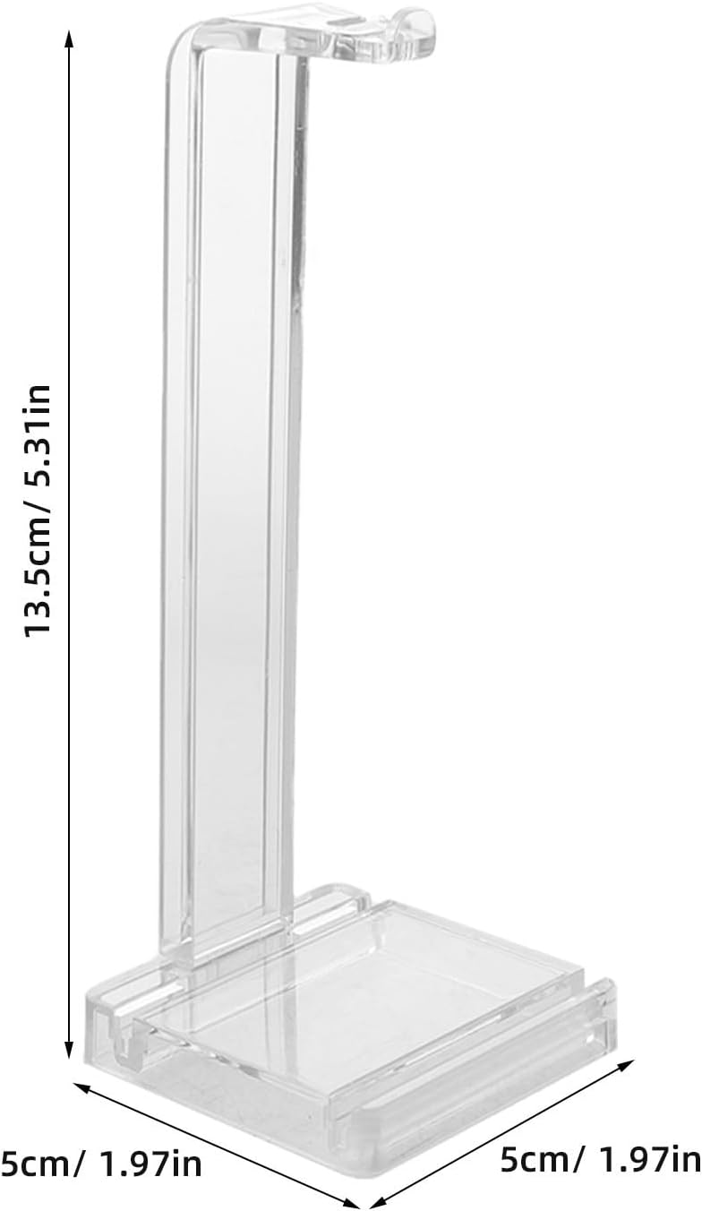 Pocket Watch Stand Space-saving Design 4pcs Acrylic with 2 Grooves , L-shaped Display Holder for Keychains and Mini Figures for Home and Countertop Organization image 2