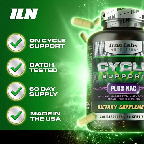 Iron Labs Nutrition Cycle Support Plus NAC