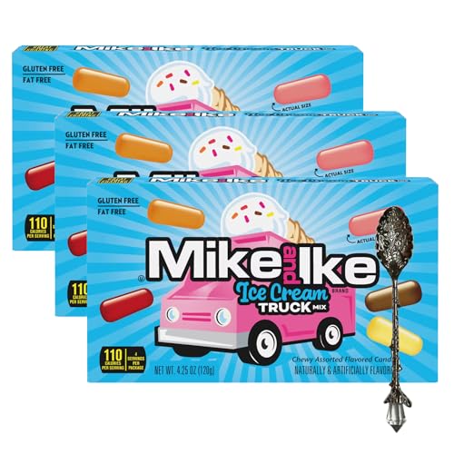 Mike and Ike Dulces Masticables 3 Pack Cajas