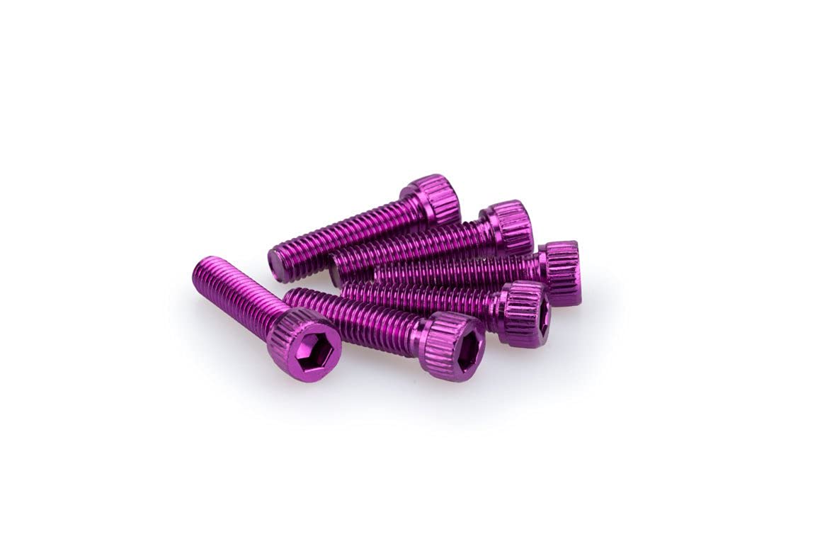 Puig Purple M5 30mm Allen Screws x 6