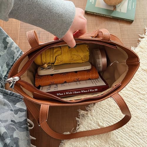 Bolso de paja para mujer, bolso de playa para verano, bolso tote grande con asa y correa ajustable para trabajo, playa o vacaciones miniatura 4