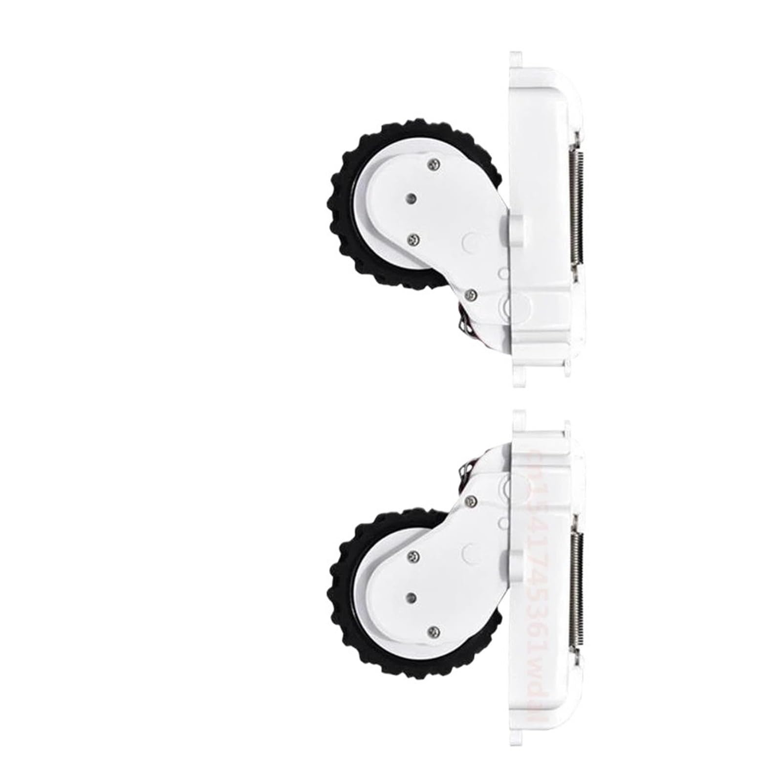 NUCBCULWP Vacuum Cleaner Accessory，Compatible For Xiaomi， Mop Pro Mi ，Robot Vacuum Cleaner Wheel Parts With Motor(White L+R)