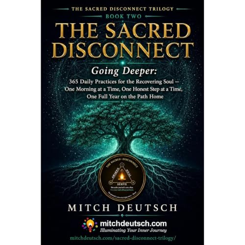 The Sacred Disconnect Audiolibro Por Mitch Deutsch arte de portada
