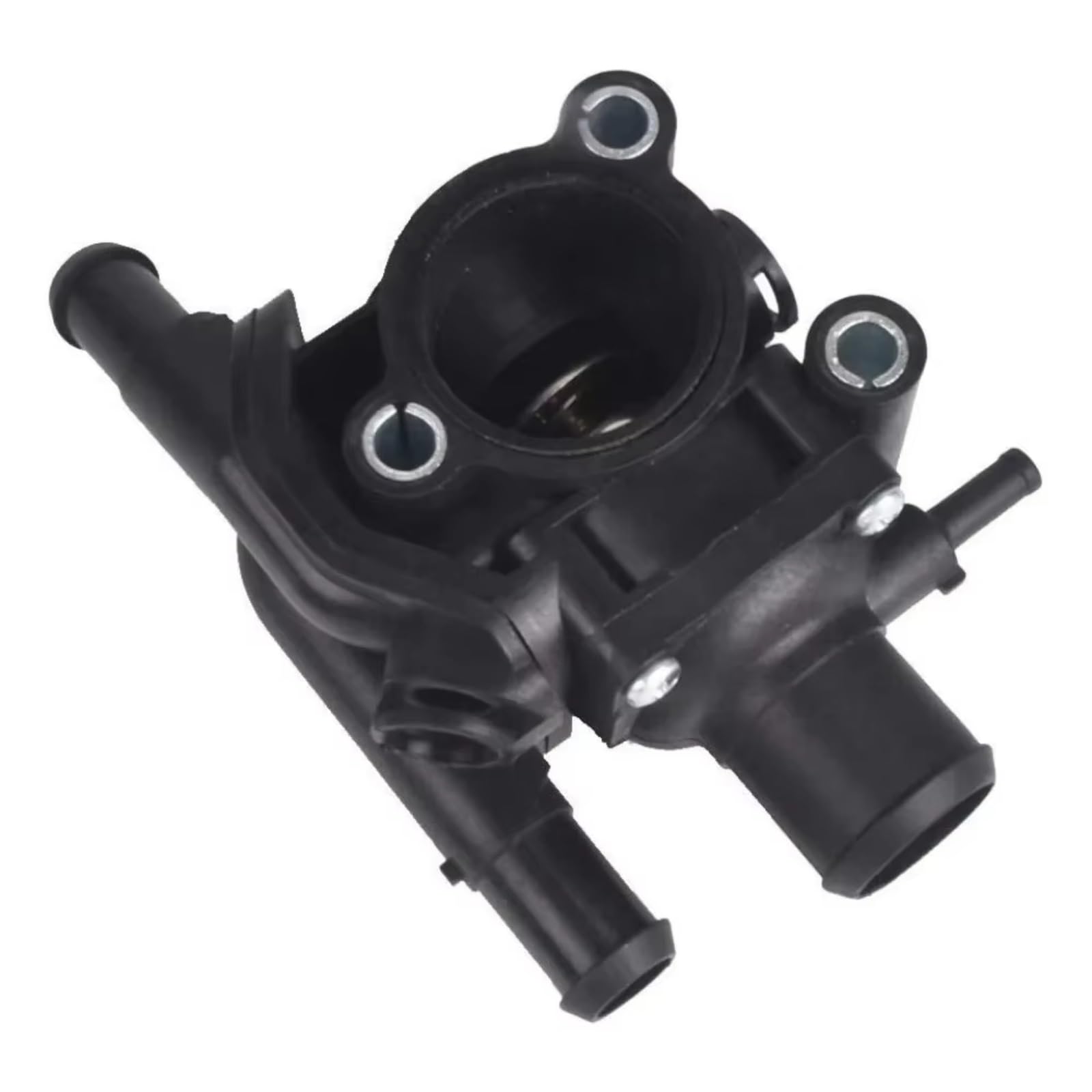 Termostat kołnierzowy płynu chłodzącego samochód obudowa termostatu płynu chłodzącego silnika 1319480 do Focus Mk1 1.4 1.6 1.8 2.0 16V 1998-2005 1097897 1138451