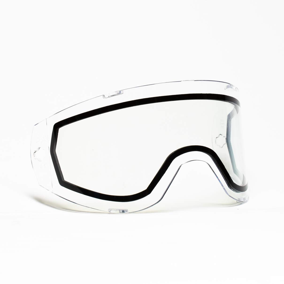 HK Army HSTL Goggle Paintball Airsoft Mask with Anti Fog Thermal Lens (Black/Clear Lens)