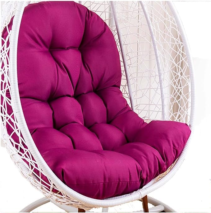 ANAND INDIA GROUPS Hanging Swing Chair Big Cushion, Garden Swing Chair Cushion- Skin-Friendly Soft Swing Chair Cushion for Indoor, Outdoor, Balcony(Purple)-picture-23