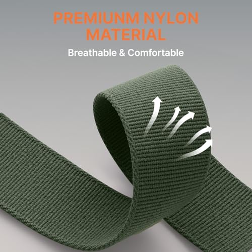 Image of Bandletic Compatible with Apple Watch Series 10 Band Men Women, Wide Tactical Stretchy Nylon Soft Sport Loop for iWatch 49mm(Ultra 3 /2 /1),46mm(11 /10),45mm(9 /8 /7),44mm(SE3 /SE2 /SE /6 /5 /4),42mm(3 /2 /1)