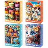 4-Pack 100 Piece Puzzles