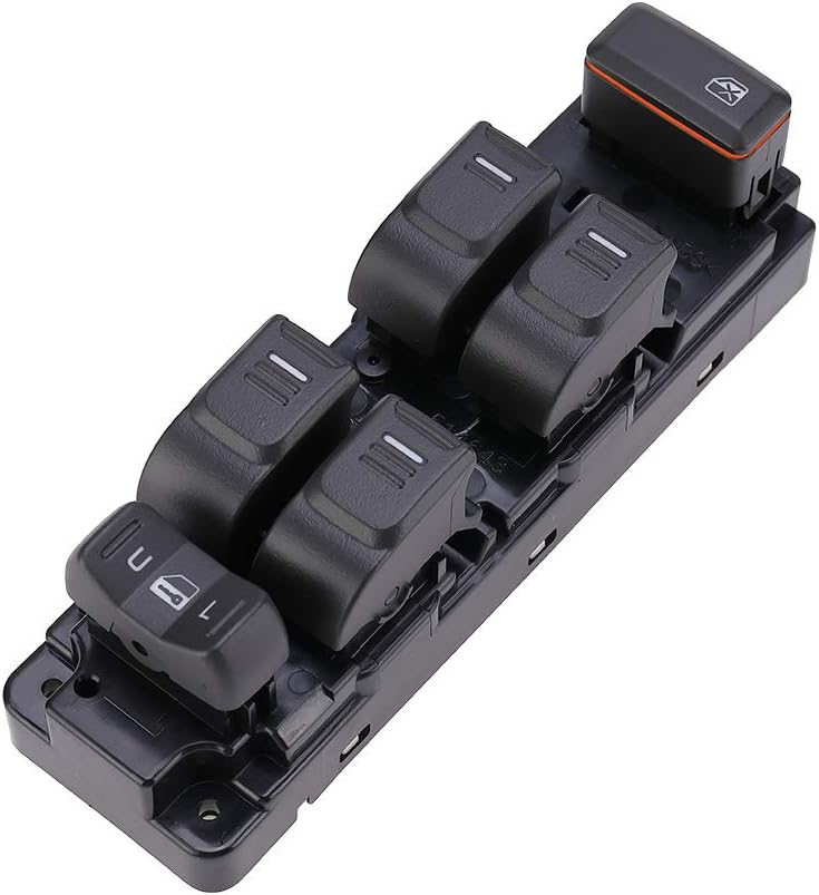 25779767 Driver Side Power Window Master Switch Replacement for Colorado 2004-2012/Replacement for Canyon 2004-2012 /H3 2006-2010/H3T 2009-2010/with White Backlight