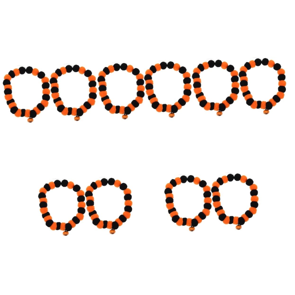 Collier pour animaux de compagnie Halloween avec cloche citrouille accessoire chat
