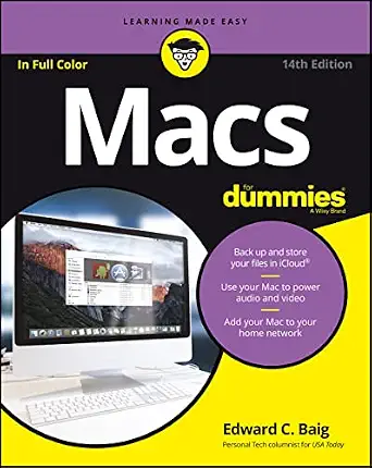 Macs For Dummies 14th Edition book cover