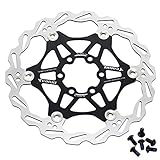 Corki 160mm 180mm Bicycle Disc Brake Rotor with 6 Bolts Fit for Road Bike,Mountain Bike,MTB,BMX