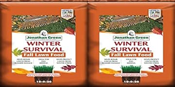 jonathan green winter survival fall lawn fertilizer