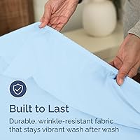 Vista 21 de King Fitted Bed Sheet - Bottom Single Fitted Sheet Only - Ultra-Soft Hotel Luxury Bedding w/ 8-16 Inch Deep Pockets - Breathable, Cooling & Wrinkle