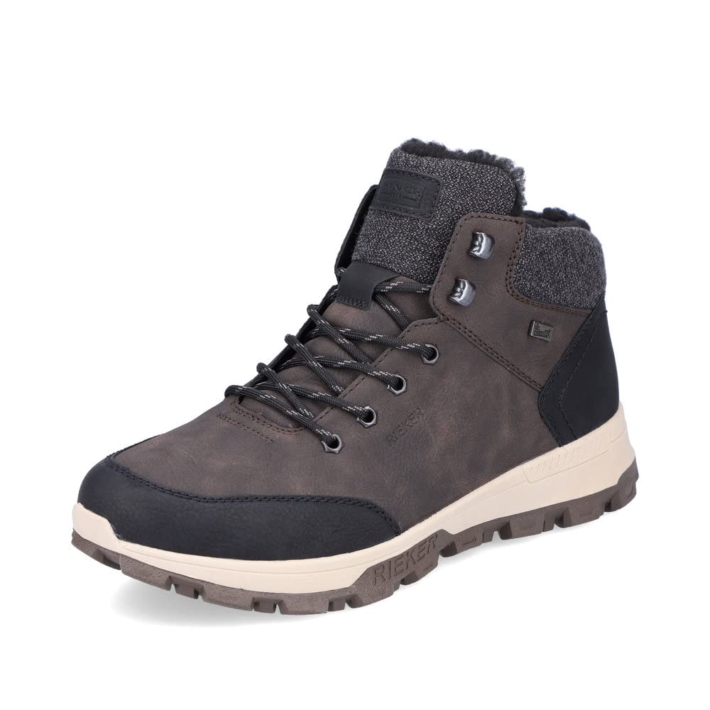 Rieker Herren Schnürstiefeletten 35534, Männer Stiefeletten, lose Einlage, wasserabweisend, riekerTEX
