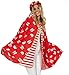 Produktbild KarnevalsTeufel.de Umhang Köln rot-weiß Cape mit Köln-Motiven Überwurf (XL)