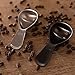 Coffee Scoop 2 Tbsp – Brushed Black, Stainless Steel – Precise Measuring Spoon for Coffee, Tea & More – Ergonomically Balanced Handle – Fits Inside Airscape® Canisters