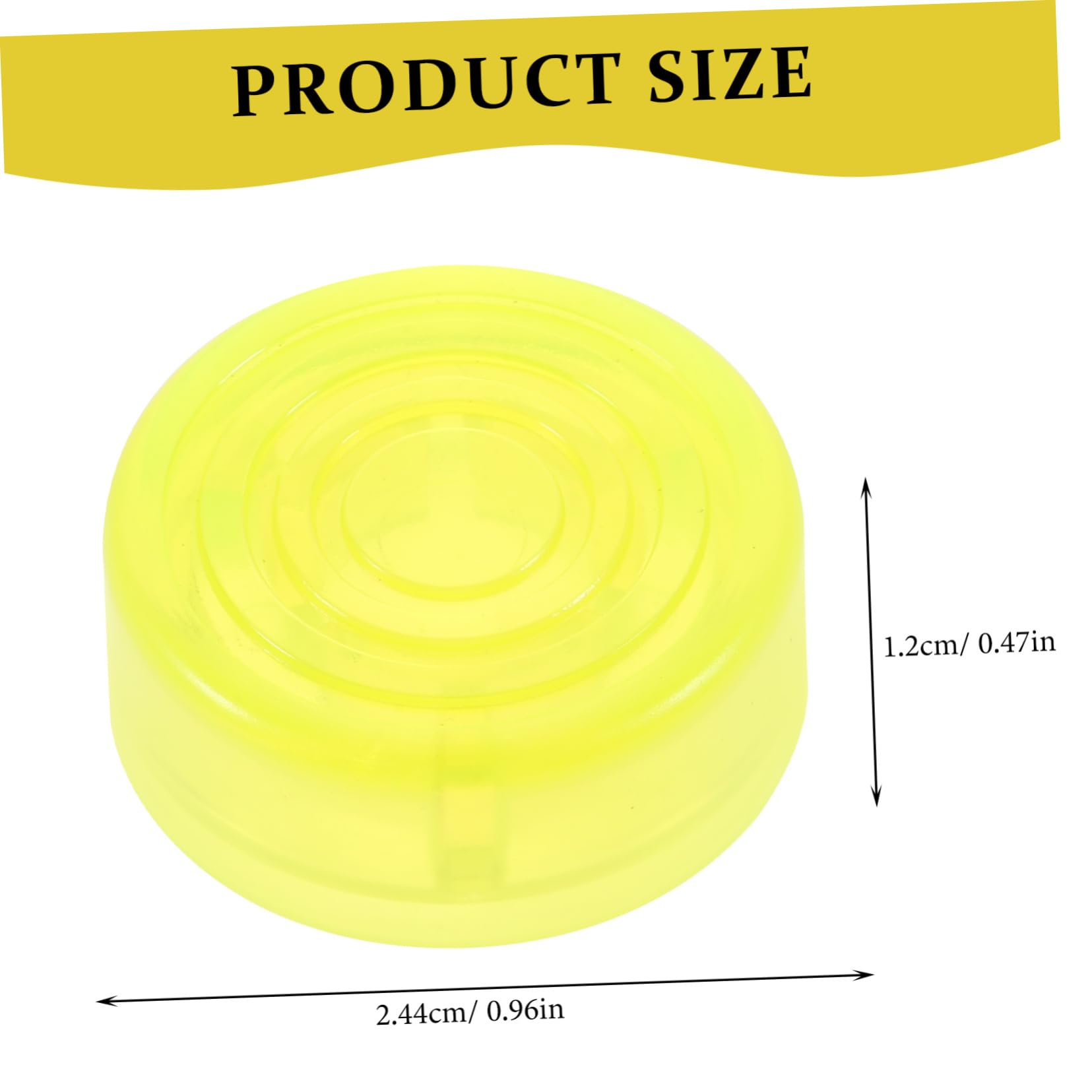 FUNOMOCYA Protect Your Guitar Pedals 10pcs Plastic Guitar Effect Footswitch Toppers