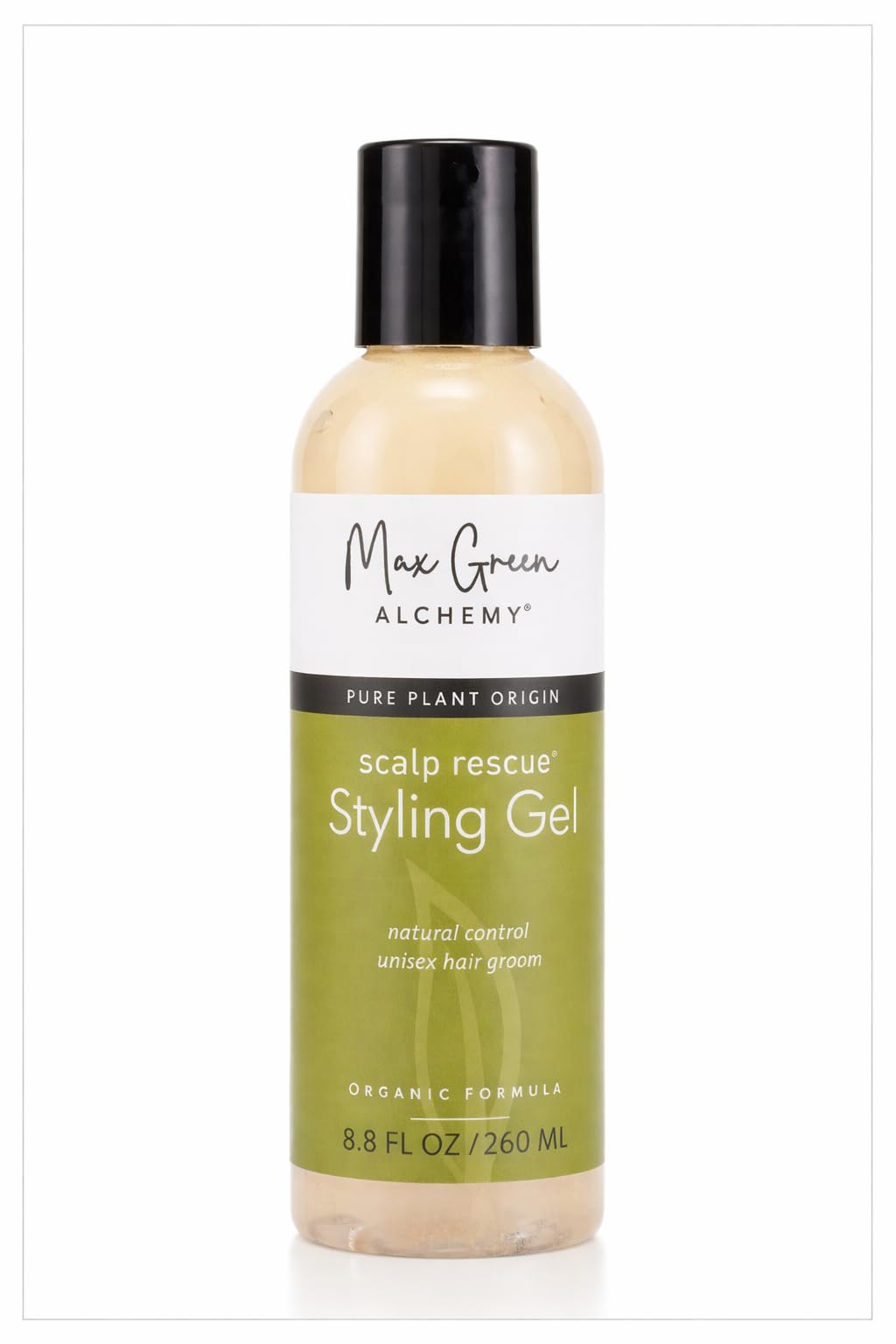 Scalp Rescue Styling Gel, Organic Unisex Formula Controls Frizz and Fly Away Hair, Curly Hair Community Favorite Gives Flexible Natural Hold, Fights Humidity, Alcohol Free & Water Based | 8.8 Fl Oz