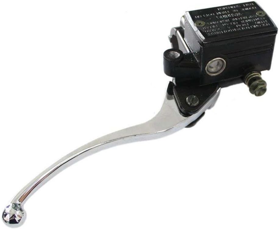 HURI Brake Master Cylinder with Left Clutch Lever for Suzuki Ozark 250 Quadmaster 50 LTF250 LTA50 LT250R LTR450 LT500R