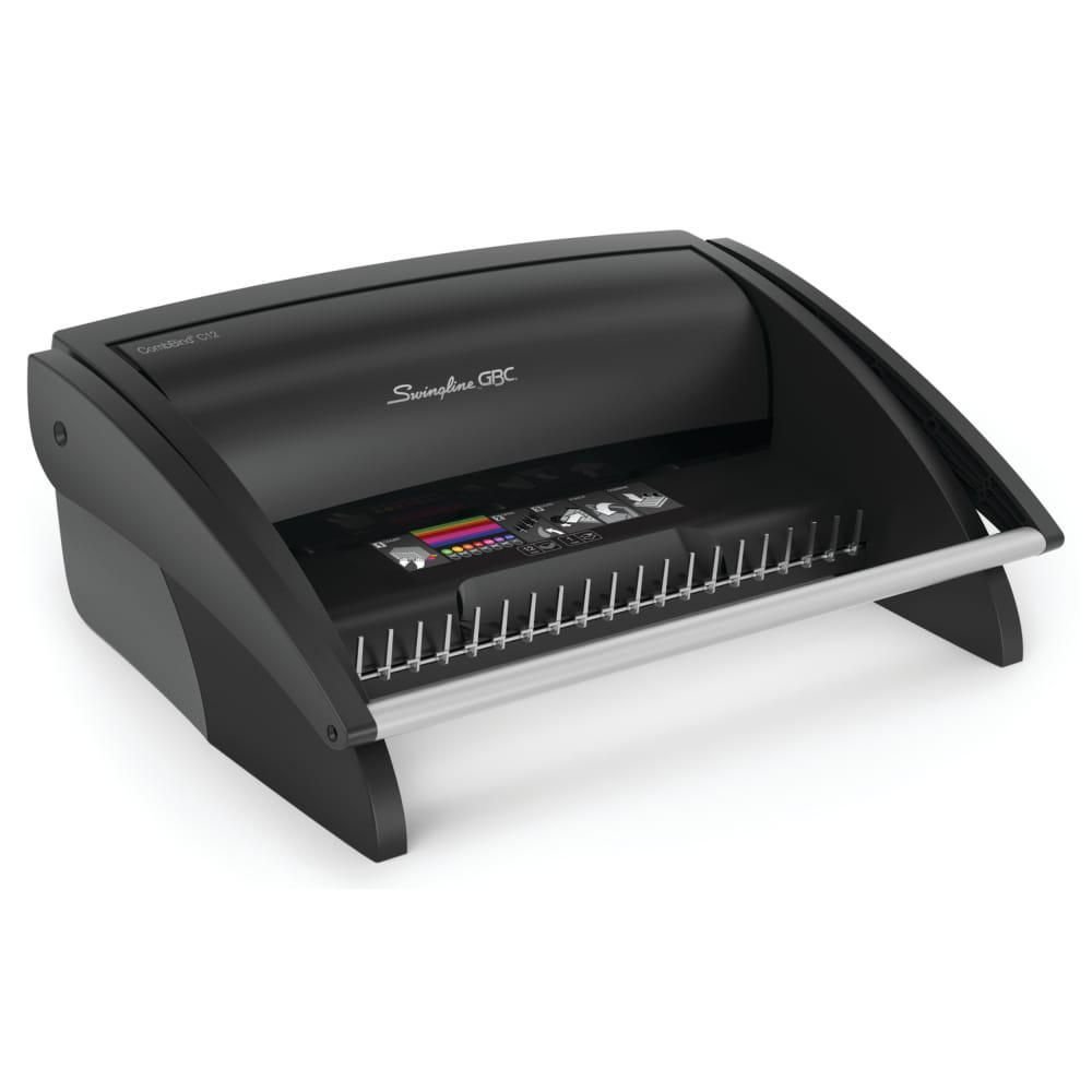 Swingline GBC 7706171 CombBind Manaul Machine, 16-1/2-Inch x17-3/4-Inch x7-1/4-Inch, Black