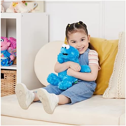 GUND Sesame Street Official Cookie Monster Muppet Plush, Premium Plush Toy for Ages 1 & Up, Blue, 12” - 4