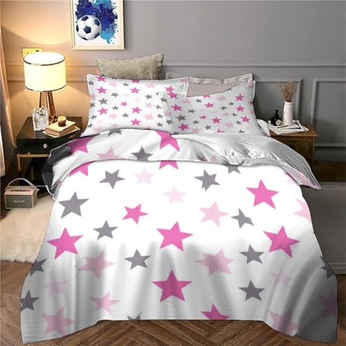 Parure de lit effet 3D en microfibre premium ultra douce King - 6