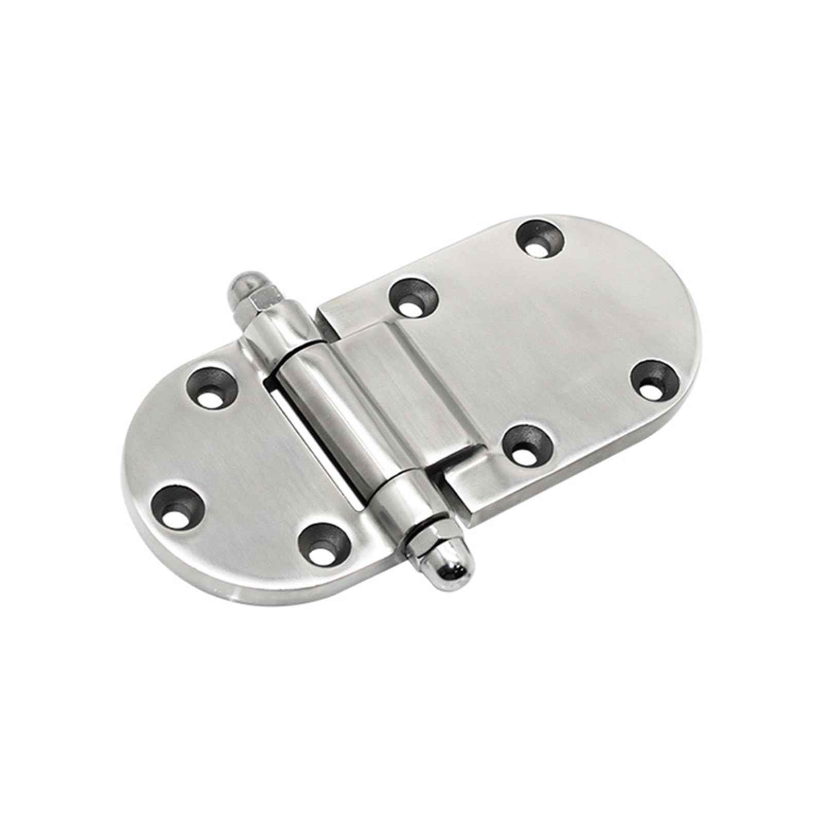 FQJYXWEWL 304 Stainless Steel Hinge for Machinery Equipment Cabinet Doors Round for Carriage Hardware Fittings 1Pcs