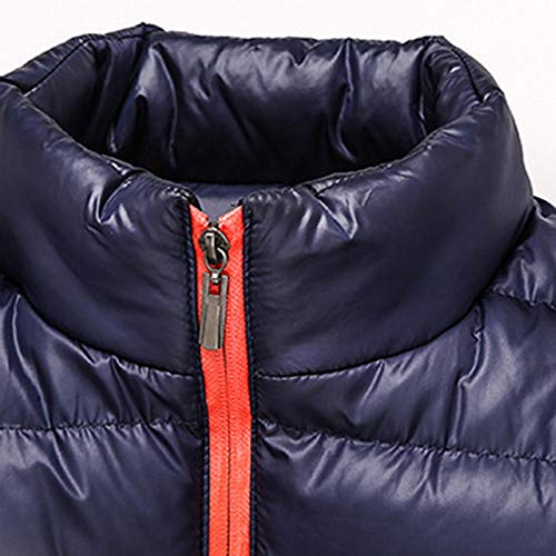 Winter Jackets for Men - Lightweight Puffer Quilted Jacket, Packable Down Coat, Stand Up Collar4