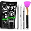 Blackhead-Remover-Mask-Valuable-3-in-1-Kit-Purifying-Peel-Off-Mask-With-5-Blackhead-Pimple-Comedone-Extractors-and-Silicone-Brush-Deep-Cleansing-Blackheads-Removal-Mask-Kit Blackhead Remover Mask Valuable 3-in-1 Kit Purifying Peel Off Mask, with 5 Blackhead & Pimple Comedone Extractors and Silicone Brush, Deep Cleansing Blackheads Removal Mask Kit