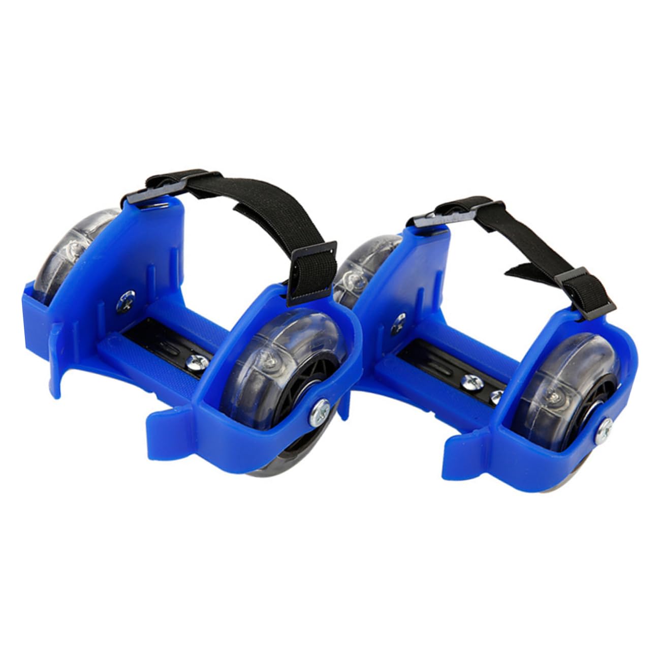 Yardwe 1 Pair Kids Flashing Wheel Heel Roller Skates Style Toddler Skates Adjustable Shoes Accessories