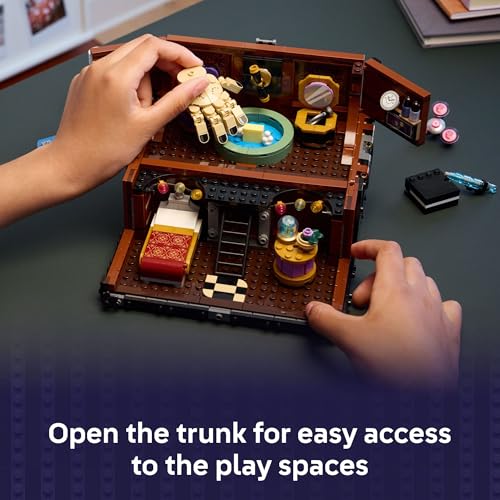 LEGO Wednesday Thing’s Apartment Building Toy - Transforming Trunk Playset W/Poseable Thing & Enid Sinclair Minidoll - Wednesday Merch for Girls & Boys, Ages 10+ - Gift Idea for Birthdays - 76785 - image 3