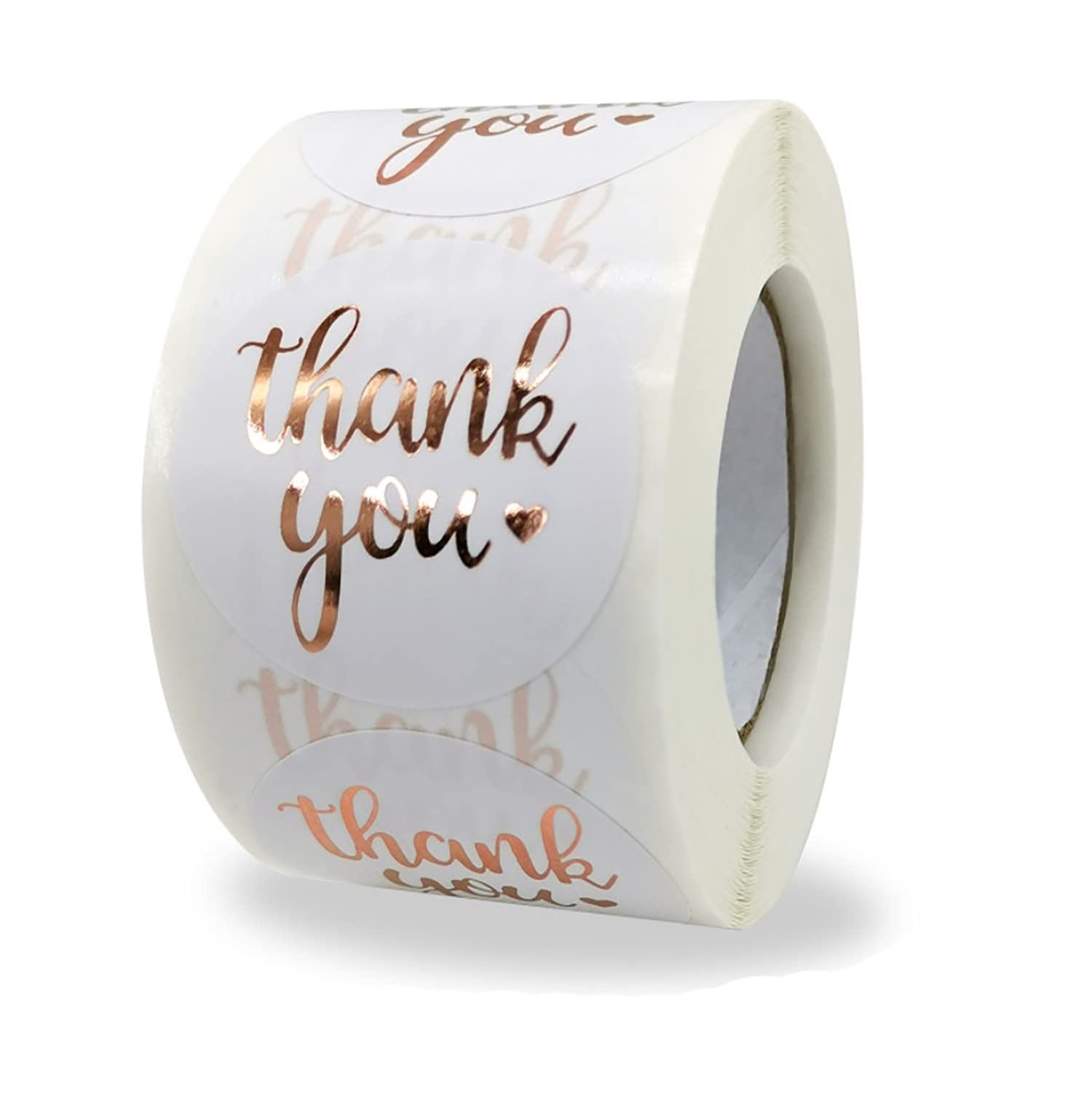 LuFOXThank You Stickers Labels, Thank You for Supporting My Small Business Stickers for Envelopes, Bubble Mailers and Gift Bags Packaging , 500 Pieces